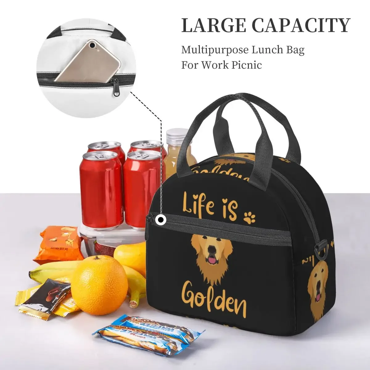 GOLDEN RETRIEVER Quote Insulat - Food Storage Quotes review and price