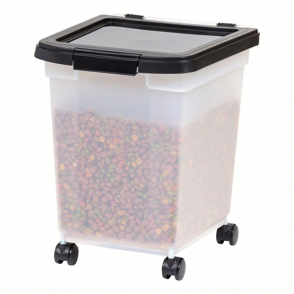 Transparent Plastic Storage Bu - Food Storage For Dog review and price
